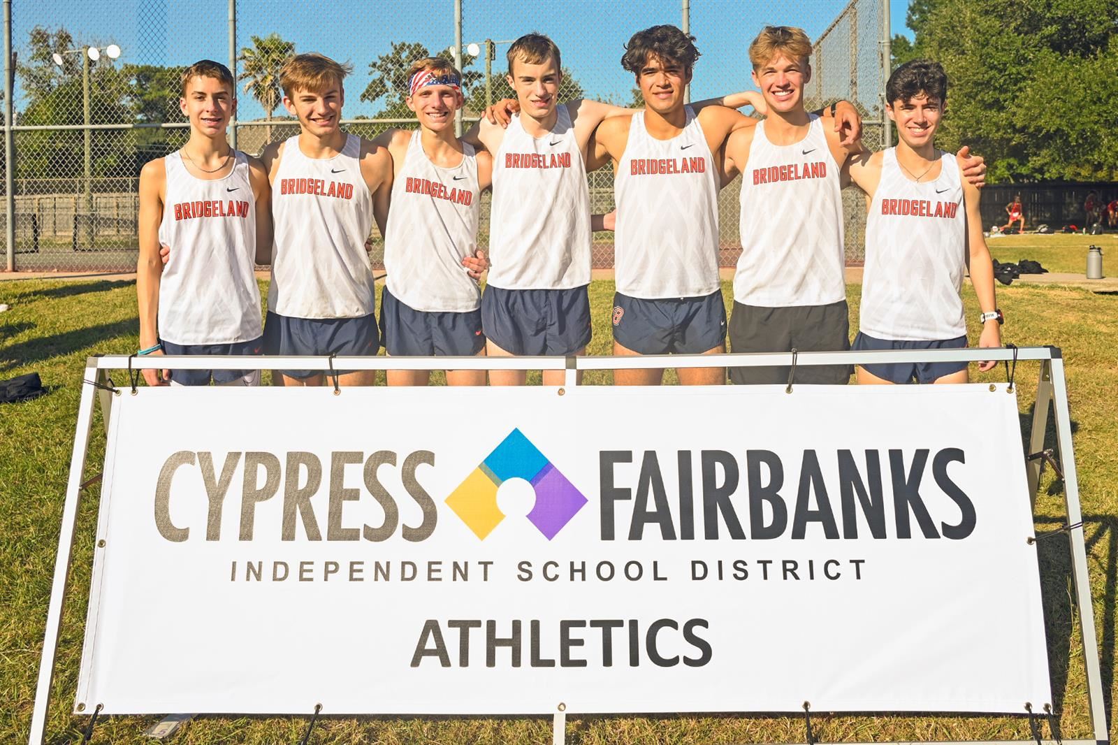 The Bridgeland boys’ cross country team placed ninth overall as a team at the UIL Cross Country State Championships.